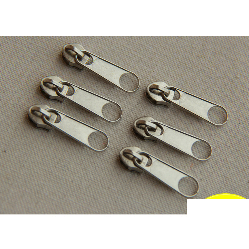 ANXIN  Spot wholesale No. 5 zipper pull, nylon zipper pull, home textile bags, clothes, duvet covers, pen cases, sliders, long board heads