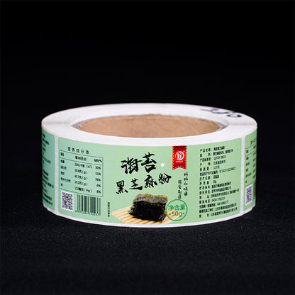 CHENSHENG  Daily necessities labels  Roll self-adhesive label custom print roll