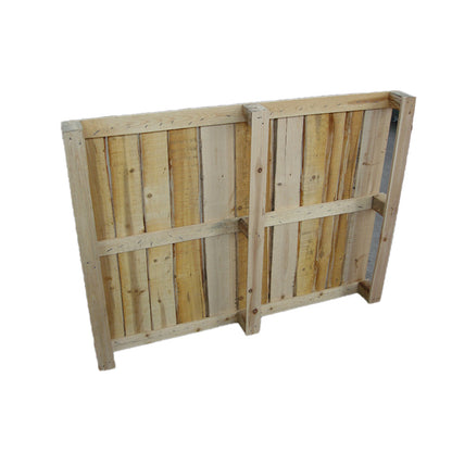 Yuanyuan Covered with wooden pallets with forks on all sides(Price please ask customer service)  Solid wood forklift pallet wood pallet free fumigation outlet