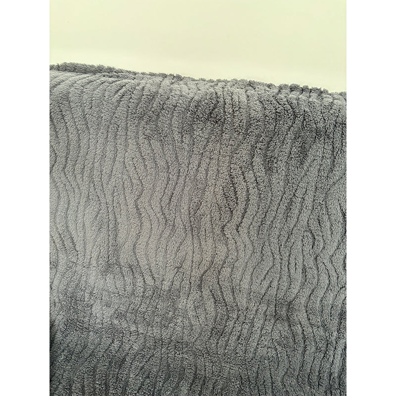 Minqi (suede jacquard) bark pattern Width 180cm-240cm g weight 220-320g/m^2 1/ roll Starting batch 2 tons  Thickened water absorbent home