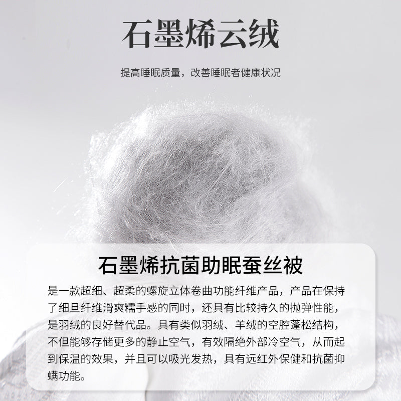 HuangHe Yuho Graphene Silk Quilt(Prices negotiable for bulk orders)Seasonal Antibacterial