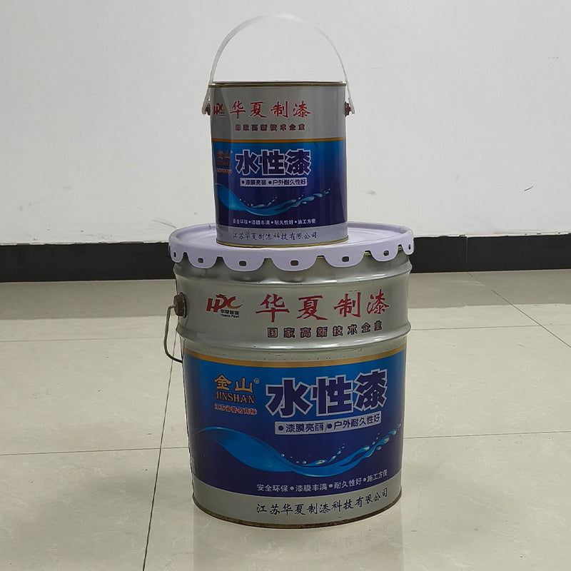 HuaXia Waterborne Acrylic Polyurethane Top Coat (Waterborne Industrial Top Coat)(Price please ask customer service) Anti-corrosion paint Outdoor anti-corrosion