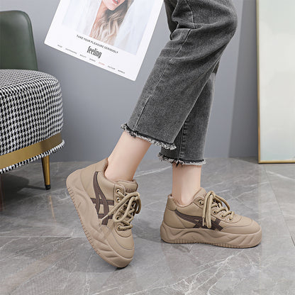 YABEILE  2337# Forrest Gump shoes   Thick sole casual shoes, versatile casual shoes, soft sole autumn women's shoes