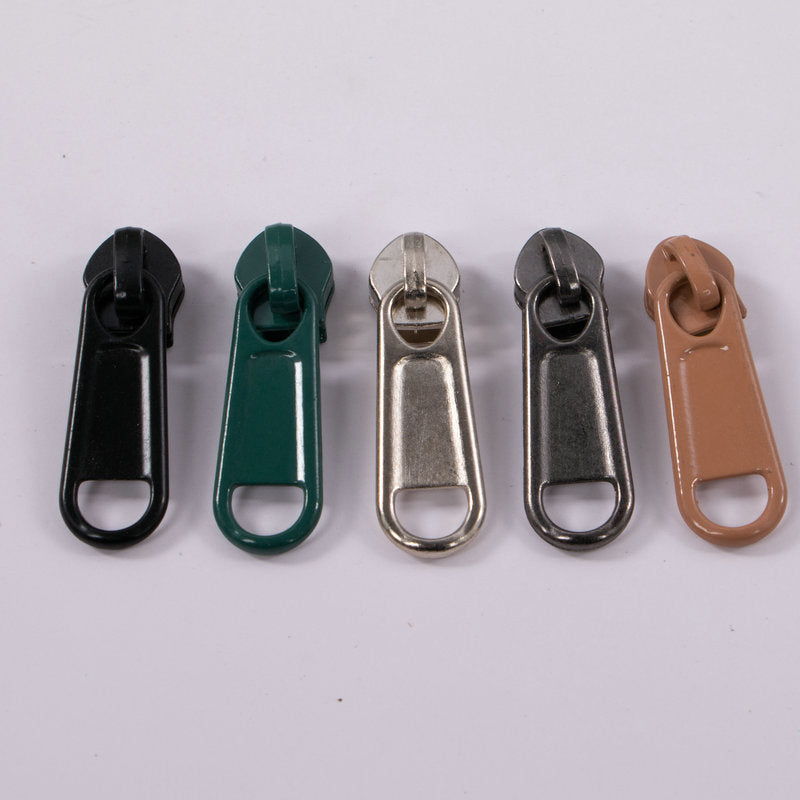 ANXIN  Factory wholesale No. 5 European version of the dragon resin metal zipper puller trunk zipper puller  Zipper head accessories for clothing Universal zipper head Metal zipper head