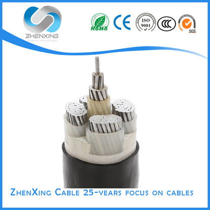 ZHENXING  Aluminum core cross-linked polyethylene insulated PVC sheathed power cable  National Standard Aluminum Core Aluminum Cable Aluminum Core Flame Retardant Wire