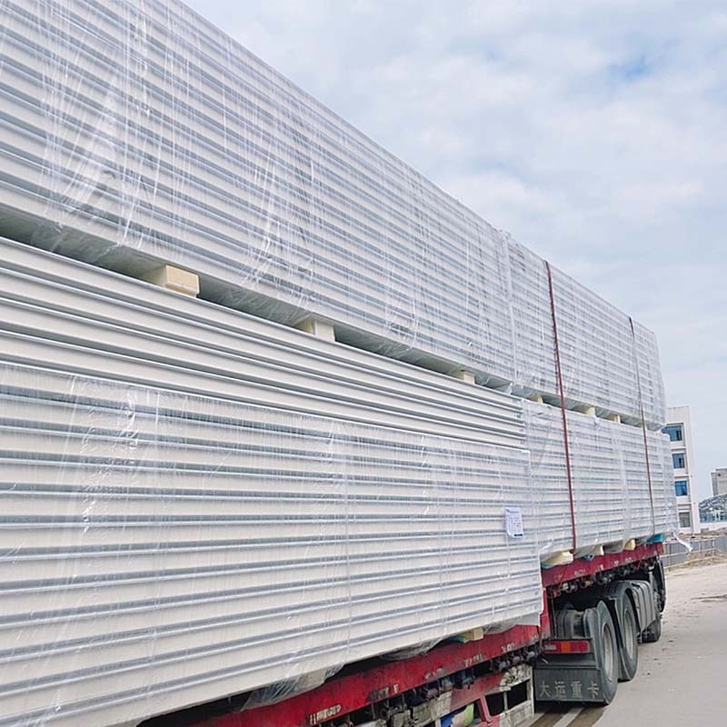 LINGSHUN   Mechanized rock wool board, fireproof purification board, composite sandwich board
