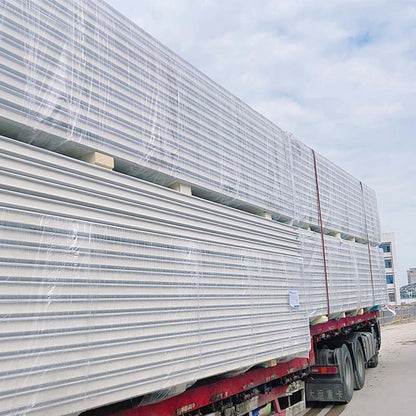 LINGSHUN   Mechanized rock wool board, fireproof purification board, composite sandwich board