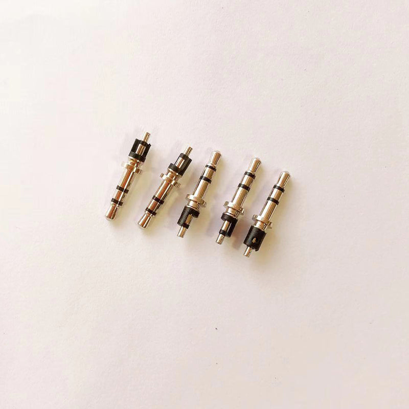 JIAJING  2.5 three-dimensional pins  Headphone pin, headphone power interface plug, headphone male connector