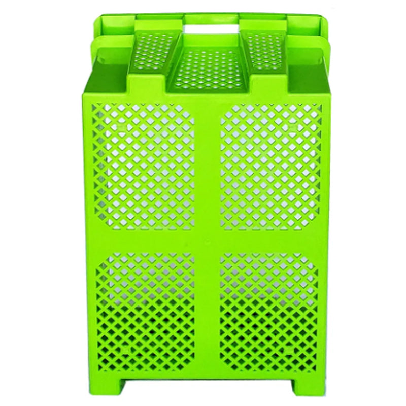 fushida Mesh rollover box（Starting batch 500） Thickened plastic basket turnover box fruit frame