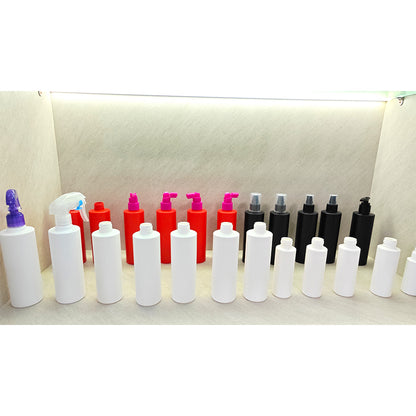 RUITAIJIU  250 ml PET plastic right-angled round bottle B-250-1