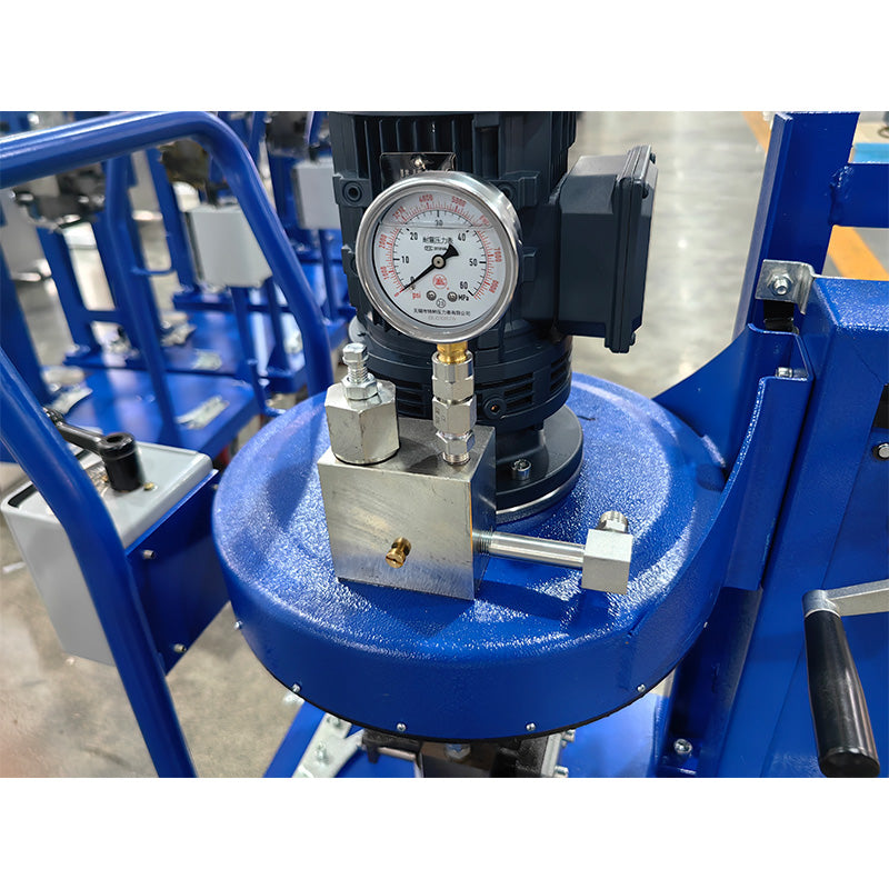 RUNHUA  KSP8 pump-KSP8-65SV  Hand-operated electric yellow oil pump dry oil pump lubrication pump