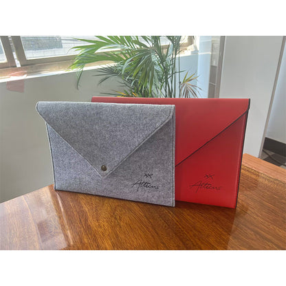 HUAYUAN  Envelope pack  Customized felt file bag, archive bag, storage file bag