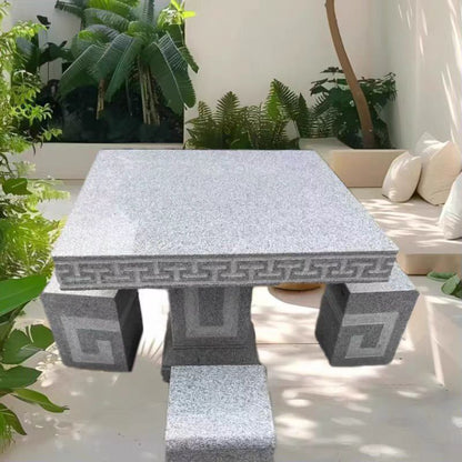 Xinyu Granite table series(Price please ask customer service)  Outdoor marble table Park stone table