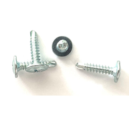 Juji Washers head drill screw 4.2*12(Price please ask customer service)  Cross large flat head drilling thread self-tapping self-drilling dovetail nail