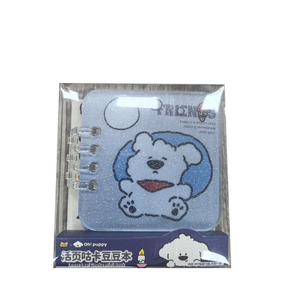 Luoyu Acrylic Coil Book (Loose-leaf)(Customised products, price ask customer service)  Cartoon creative pendant loose leaf book