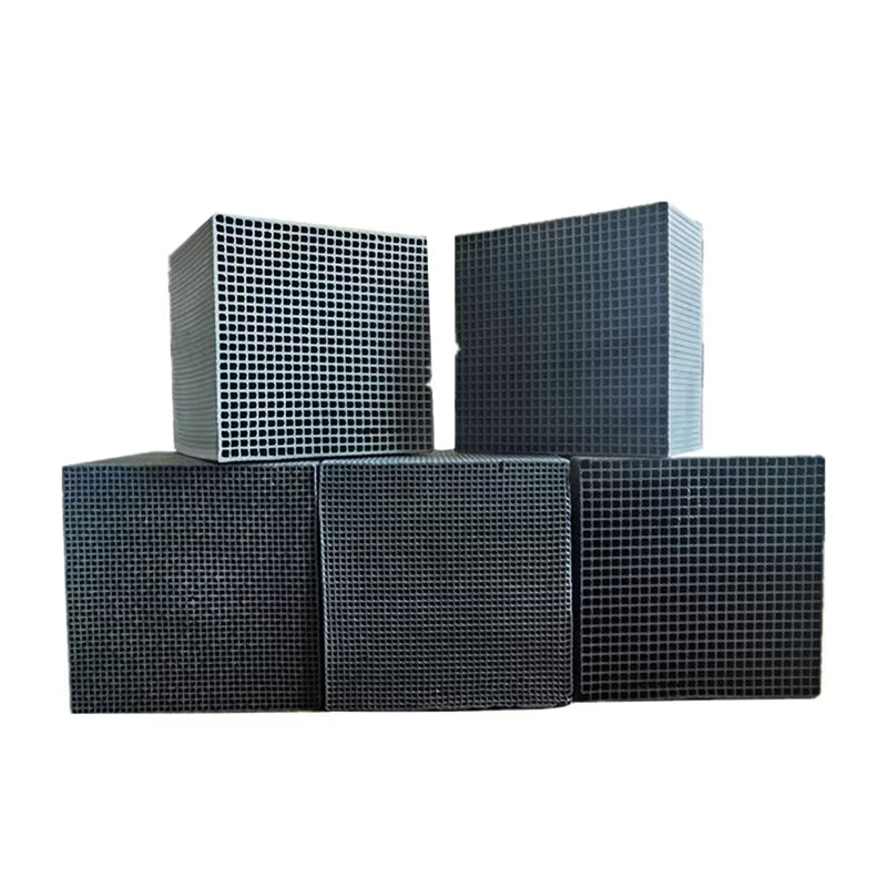 HuaJi Honeycomb activated carbon cubes Starting lot size 5 tons(Price please ask customer service)Industrial activated carbon Odor Removal Household