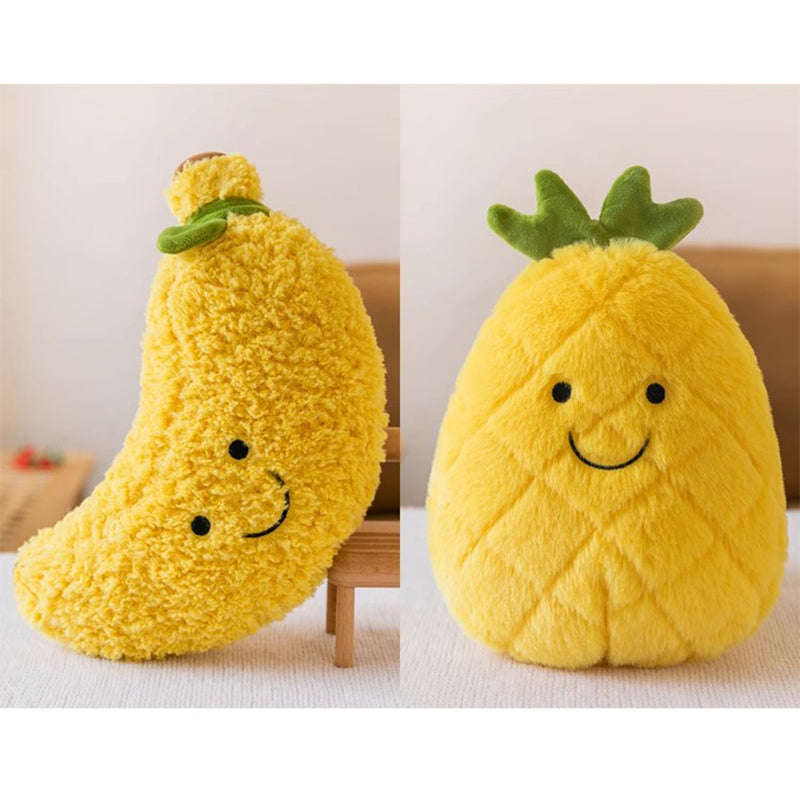 Xuqian Fruit plush toy simulation durian cute doll small figure Size 35 cm  Doll Children's Day gift fun doll