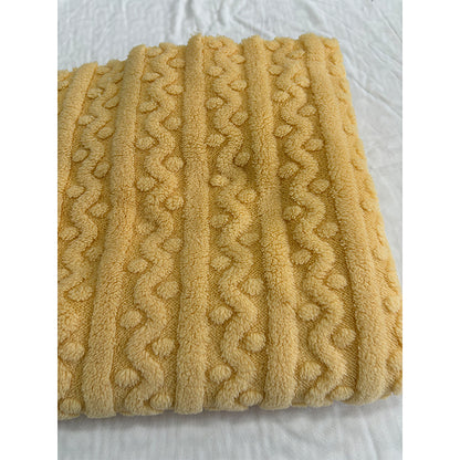 Minqi (suede jacquard) straight S-pattern Width 180cm-240cm g weight 220-320g/m^2 1/ roll Starting batch 2 tons  Solid color printing antibacterial household