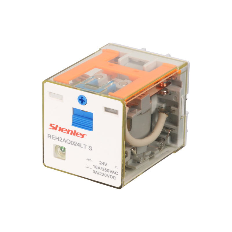 SHENLE  REH magnetic blowing arc extinguishing power relay   Intermediate electromagnetic relay normally closed three-phase AC