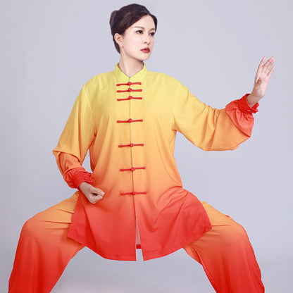 LUYIMEIDI  Green Tai Chi Clothing
