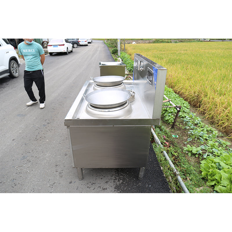 JIEMEI  Induction Double Eye Wok Stove 1500*900*800 +400