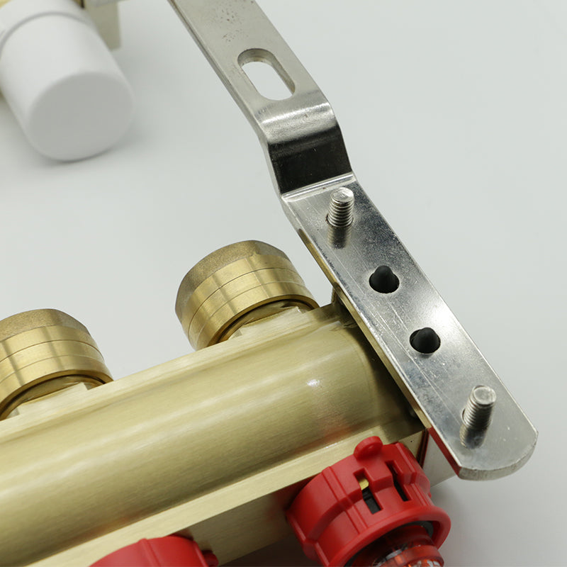 HUIBO  Copper flow meter water distributor HB-08317 1"