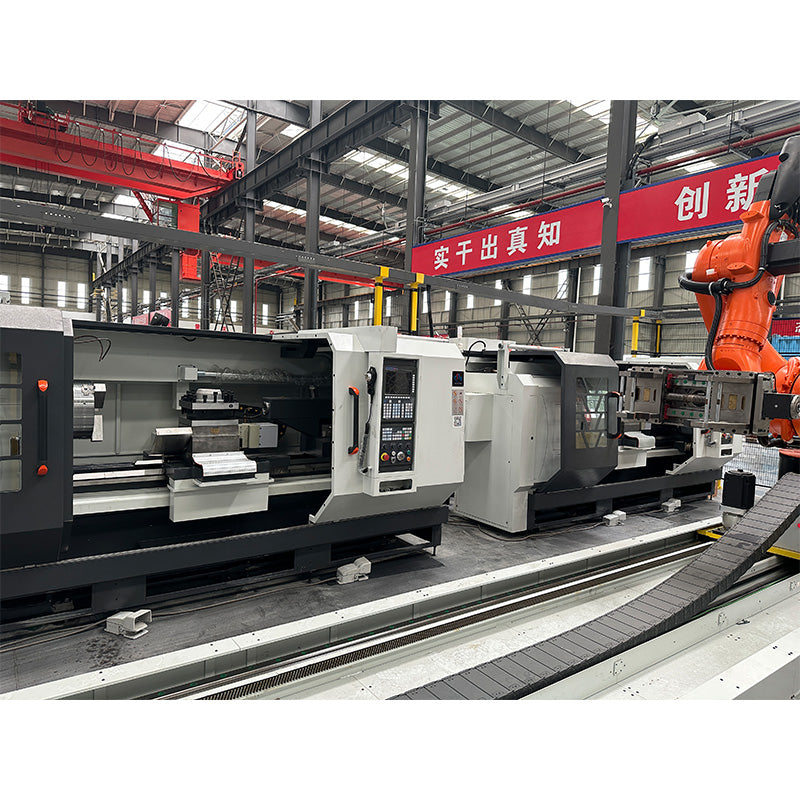 JINTANG  CK6183 Floor-standing strong-cutting type CNC lathe   Heavy duty CNC lathe Automatic high precision CNC lathe