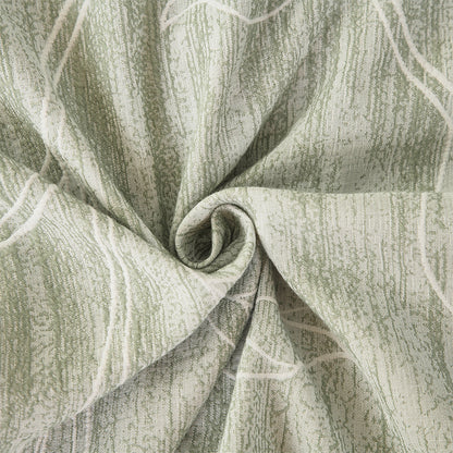 Smartex 4pc Botanical Cotton Jacquard Bedding Set – Comforter Set With Cushion – Sage Green(Price please ask customer service) Natural Fresh Style Boys