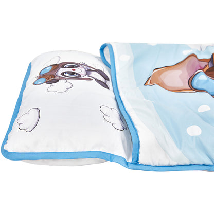 TIANXIU  Nap mat （53*116cm） 02  Cartoon design all-in-one anti-kick sleeping bag