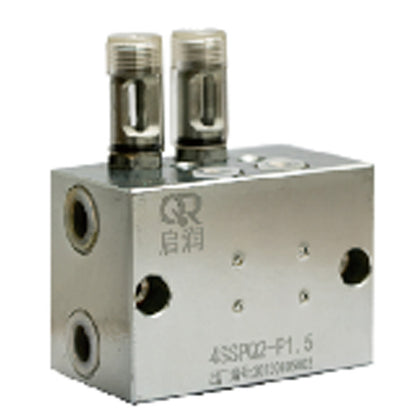 RUNHUA  DV Splitter-1DSPQ-L1  Dual line distributor Dry oil distributor