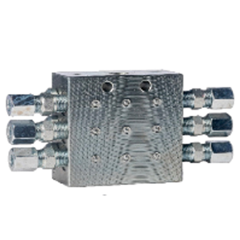 RUNHUA  SSV distributor-SSV-6  6-hole progressive oil distributor assembly grease distribution system accessories for drag pump