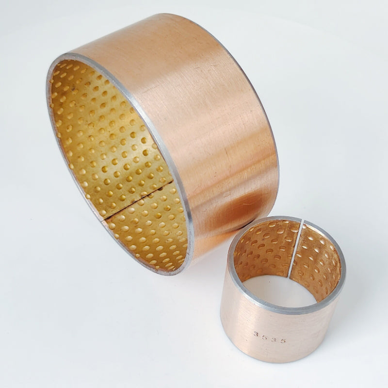 LIYI  Bimetallic self-lubricating bearings (JF-800)  Wear-resistant shaft sleeve Steel-copper composite shaft