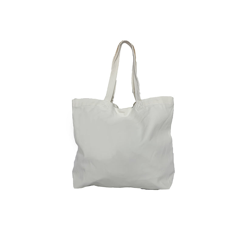 OuMan Canvas Bag Canvas Tote Bag Commuters Commuting Large Capacity