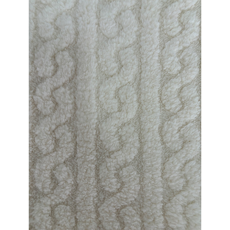 Minqi (velvet jacquard) twist pattern Width 180cm-240cm g weight 220-320g/m^2 1/ roll Starting batch 2 tons  Pure color skin warm and comfortable