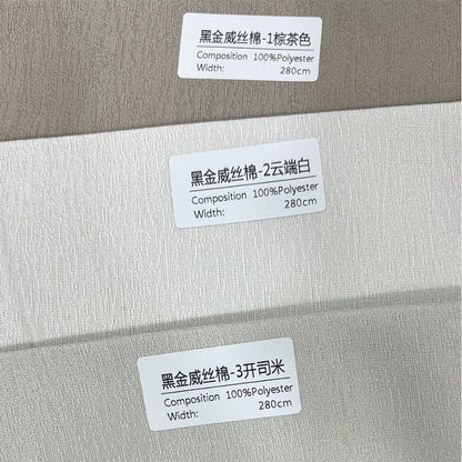 Xinyuan Black Silk Viscose Cotton  Starting lot 70 metres  Full blackout Thickened and encrypted