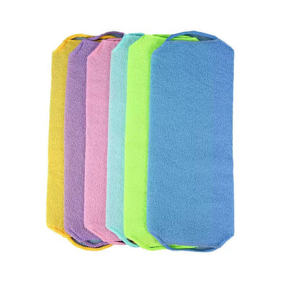 SHALI  Stretchable Back Strip, Stretchable Bath Towel, Long Sauna Towel Bath Towel  Thickening and exfoliating