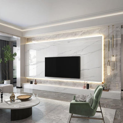 Dalong Quartz stone, rock panel TV wall(Price please ask customer service) Fashionable and modern Wall hanging