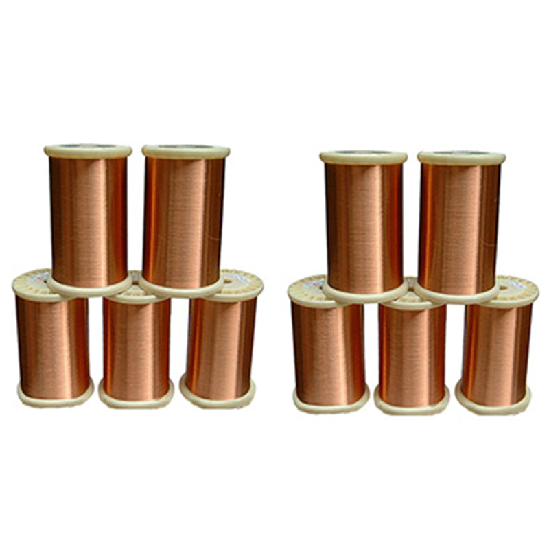 Huitongjiebang Enamelled round copper wire Wire diameter 0.15-2.50mm Starting batch 1 ton(Price please ask customer service) T2 Copper cable Conductive copper cable Bare copper wire