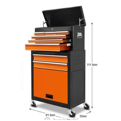 Huitong 220A+B-X(Price please ask customer service)  Car tool cart mobile tool cabinet multi-function drawer