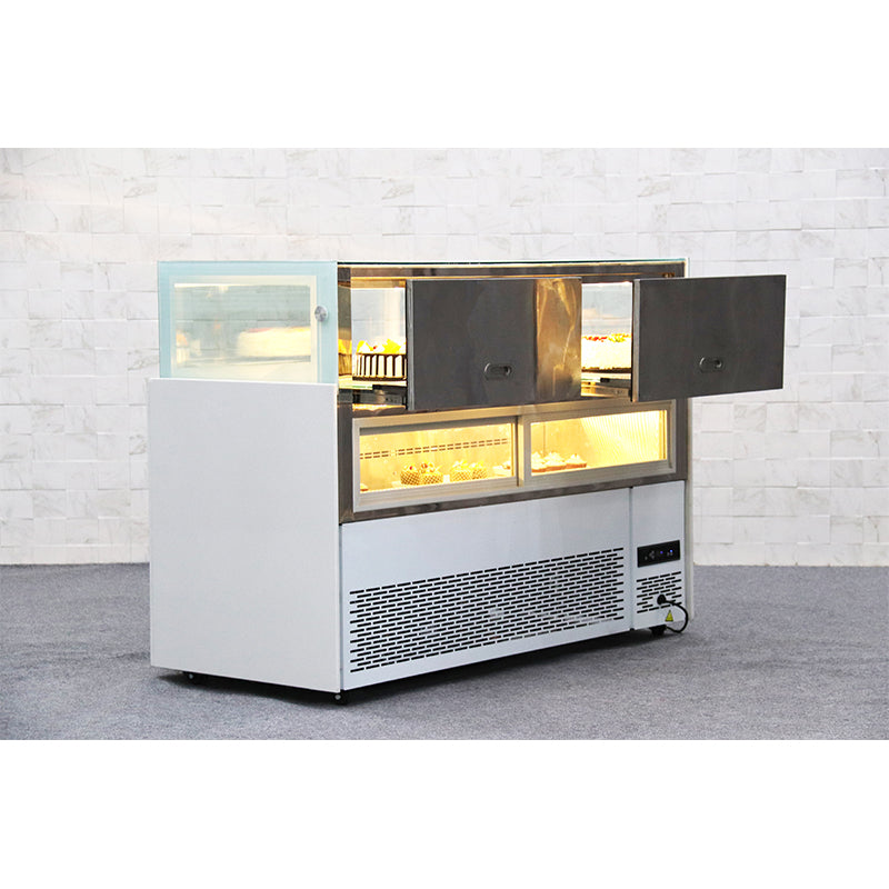 Kende Special-shaped air-cooled refrigerated display cabinet - custom custom model(Price please ask customer service)