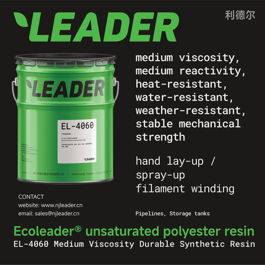 LEADER EL-4060 Medium Viscosity Durable Synthetic Resin(Price please ask customer service)Recyclable Non-toxic and harmless