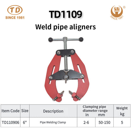 ZHONGTIANDA  TD1109 Welding Pipe Aligner